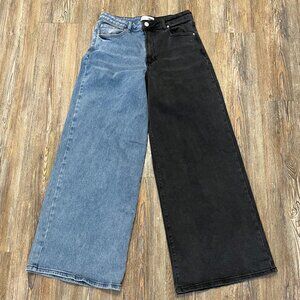 Fashion Nova Wide Leg Jeans - Juniors Size 9 (27x30) - Cotton Blend